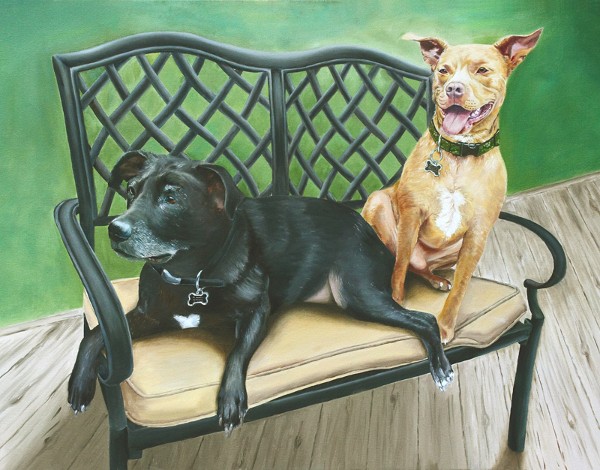 Rex & Jake Pet Portrait