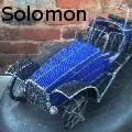 Abraham Genaro Solomon - Vintage car  - Sculpture
