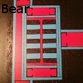 B.V. Bear - Column Enclosure - Paintings
