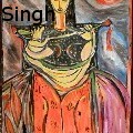 Durlabh - Singh - The Sorcerer - Oil Painting