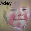 Frank Pinney Adey - Cheeky girl - Drawings