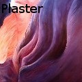 Scott Plaster - Composition in Purple and Orange - Oil Painting